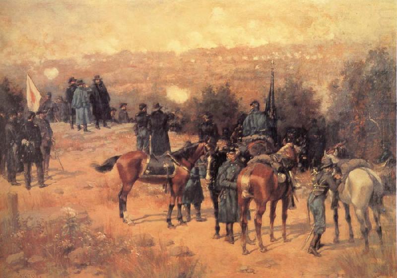 Thure de Thulstrup Grant at Missionary Ridge china oil painting image
